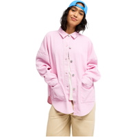 Womens Kick Back Washed Cord Overshirt